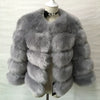 Image of S-3XL Mink Coats Women Winter Top Fashion Pink FAUX Fur Coat Elegant