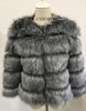 Image of S-3XL Mink Coats Women Winter Top Fashion Pink FAUX Fur Coat Elegant