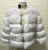 Image of S-3XL Mink Coats Women Winter Top Fashion Pink FAUX Fur Coat Elegant