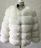 Image of S-3XL Mink Coats Women Winter Top Fashion Pink FAUX Fur Coat Elegant