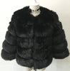 Image of S-3XL Mink Coats Women Winter Top Fashion Pink FAUX Fur Coat Elegant