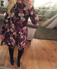 Image of S-5XL Plus Size Tunic Autumn Women Dresses Casual Cartoon Print