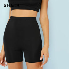 Solid Cycling High Waist Leggings