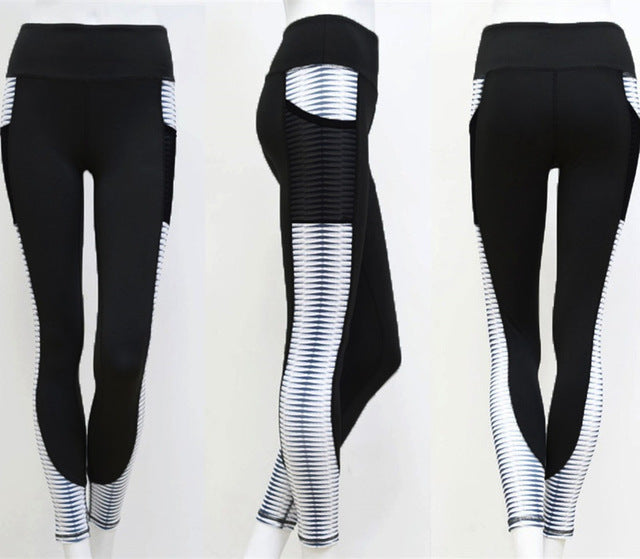 Pocket High Waist Leggings Women Fitness Workout Activewear