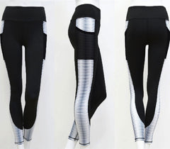 Pocket High Waist Leggings Women Fitness Workout Activewear