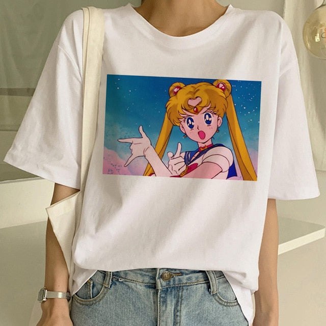 Sailor Moon Summer New  T Shirt