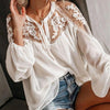 Image of Women Casual Long Sleeve Chiffon Shirt