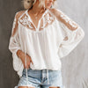 Image of Women Casual Long Sleeve Chiffon Shirt