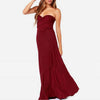 Image of Sexy Women Multiway Wrap Convertible Boho Maxi Club Red Dress Bandage Long Dress Party Bridesmaids Infinity Robe Longue Femme