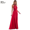 Image of Sexy Women Multiway Wrap Convertible Boho Maxi Club Red Dress Bandage Long Dress Party Bridesmaids Infinity Robe Longue Femme