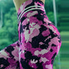 Image of Slim fit 3D green dragonfly leggings for fitness for women