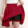 Image of Surmiitro Plus Size 4XL Shorts Skirts Womens 2020 Summer A line Sun School High Waist Pleated Skirt Female Korean Elegant Skirt
