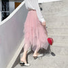 Image of Tulle Skirts Womens Faldas Mujer Moda