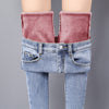 Image of 2020 High Waist Casual Velvet Ladies Trousers Female Pantalon