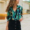 Image of Long Sleeve Women Chiffon Blouse