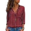 Image of Long Sleeve Women Chiffon Blouse