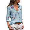 Image of Long Sleeve Women Chiffon Blouse