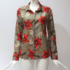 Image of Long Sleeve Women Chiffon Blouse