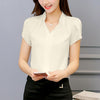 Image of Women Chiffon Blouse  Summer Sexy O Neck Sleeveless