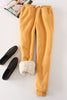 Image of Women Pant Winter Thick Lambskin Cashmere Pants