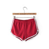 Image of Women Shorts Summer Striped Athletic Short Ladies Running Fitness Jogging Clothe