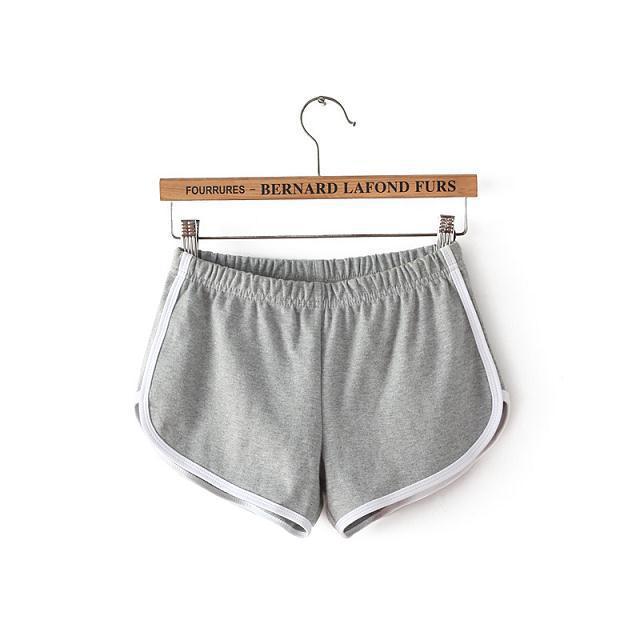Women Shorts Summer Striped Athletic Short Ladies Running Fitness Jogging Clothe