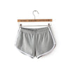Image of Women Shorts Summer Striped Athletic Short Ladies Running Fitness Jogging Clothe