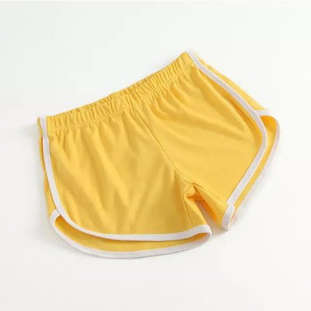 Women Shorts Summer Striped Athletic Short Ladies Running Fitness Jogging Clothe