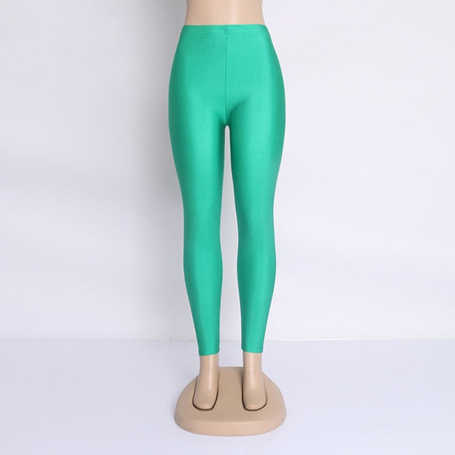 Women Solid Color Pant Leggings