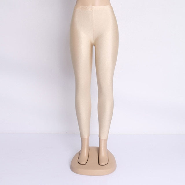 Women Solid Color Pant Leggings