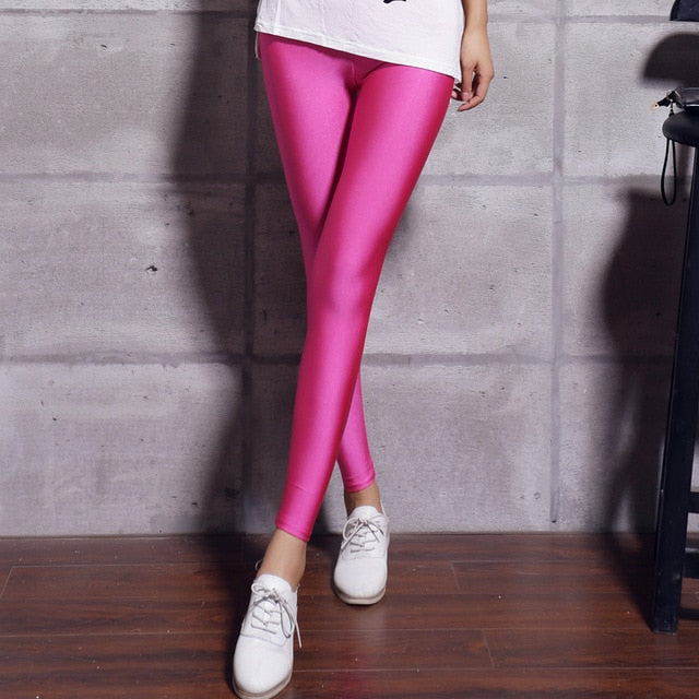 Women Solid Color Pant Leggings