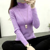 Image of Women Turtleneck Winter Sweater Women  Long Sleeve