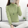 Image of Women Turtleneck Winter Sweater Women  Long Sleeve