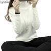 Image of Women Turtleneck Winter Sweater Women  Long Sleeve