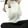 Image of Women Turtleneck Winter Sweater Women  Long Sleeve