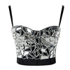 Image of Women's Gold or Silver Sequin Cropped Tops