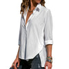 Image of Women's Office Lady Chiffon Irregular Shirt