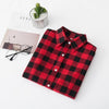 Image of Autumn & Winter women slim long sleeve cotton Blouse