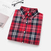 Image of Autumn & Winter women slim long sleeve cotton Blouse