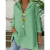 Image of Women's Summer Loose Casual Dot Blouse Shirt