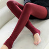 Image of New Plus Cashmere Fashion Leggings Women Girls Warm Winter