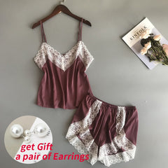 New Pajamas Sets Sexy Lace Pyjamas For Women