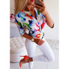 Image of Women Long Half Sleeve Loose Shirts