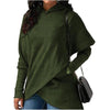 Image of 2020 Autumn Winter Plus Size Long Sleeve Pocket Pullover Hoodie