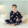 Image of Women Pajama Sets for  Autumn and  winter Flannel