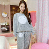 Image of Women Pajama Sets for  Autumn and  winter Flannel