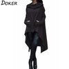 Image of Plus Size Loose Long Sleeve Hooded Sweatshirt Female Casual Pullover Hoodie