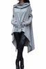 Image of Plus Size Loose Long Sleeve Hooded Sweatshirt Female Casual Pullover Hoodie