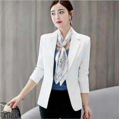 Black Women Blazer Formal Blazers Lady Office Work