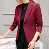 Image of Black Women Blazer Formal Blazers Lady Office Work